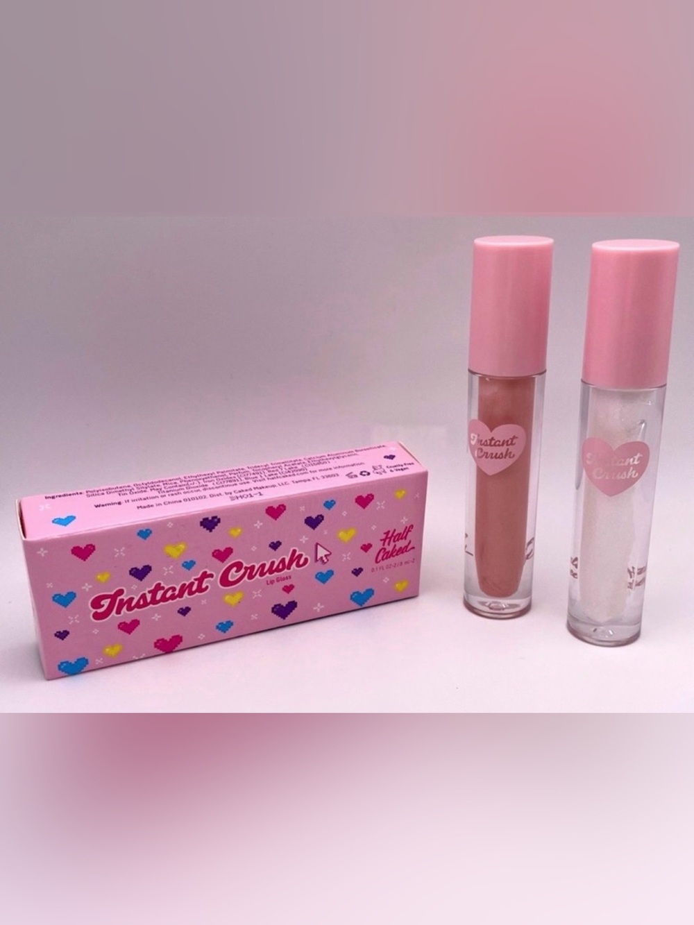 Lip Gloss Duo
Hard Candy
NEW Half Caked
Crystal Baller & Mesmerize
Brand New
